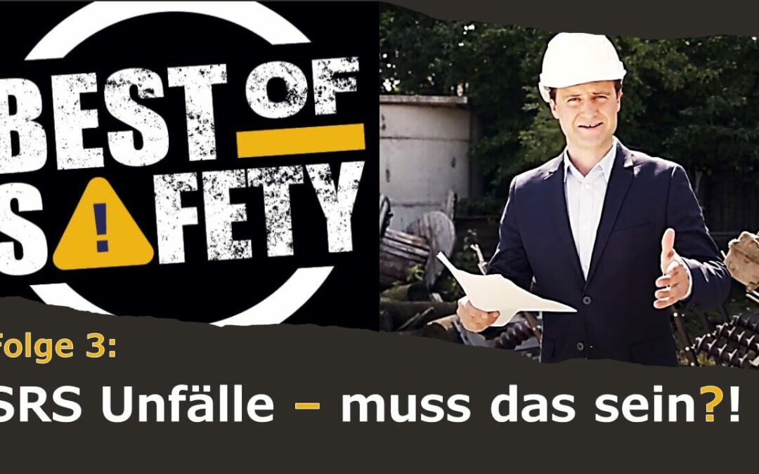 Sicherheitsexperte blickt in die Kamera: "SRS Unfälle - muss das sein?"